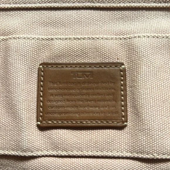 Tumi Canvas Tote - Picture 2 of 6